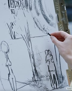 27K views · 204 reactions | Learn how to draw “en plein air” ✏️ In the newest episode of our tutorial series IN THE STUDIO, artist Bix Archer demonstrates drawing techniques with ink and charcoal outdoors in MoMA’s Sculpture Garden—and even witnesses a surprise proposal! Watch the full video → mo.ma/4n1PZRs | MoMA The Museum of Modern Art | Facebook