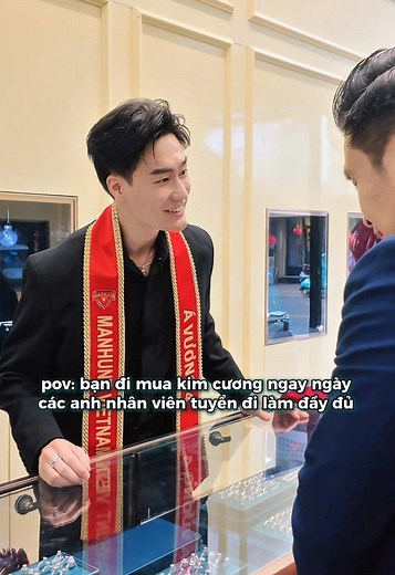 Nhan sắc quyết định ý thức, hồi ra bill vài tỏi cũng chịu 😘 #heliafinejewelry #manhunt #namvuong #traidep #j4f