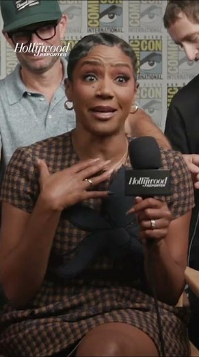 #TiffanyHaddish Chooses Between #Superman or #CaptainAmerica at #SDCC 2025 #shorts