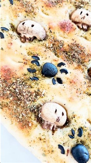 Hauntingly Delicious Focaccia for Halloween 👻