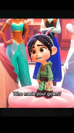 THE HOLLYWOOD PALETTE | They Accepted Her As a Disney Princess 👑✨ | Ralph Breaks the Internet Scene Breakdown In Ralph Breaks the Internet (2018), Vanellope... | Instagram