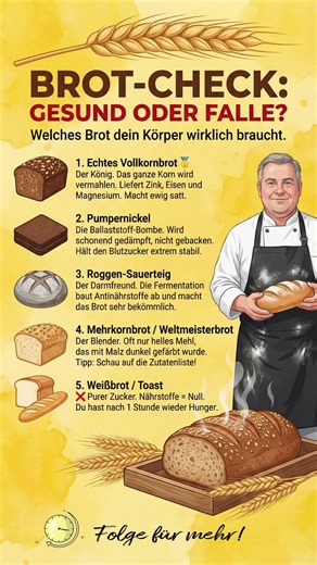 BROT-CHECK: GESUND ODER FALLE?