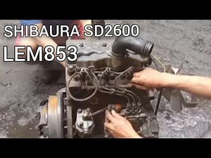 SHIBAURA ENGINE LEM853 FOR SD2600 TRACTOR