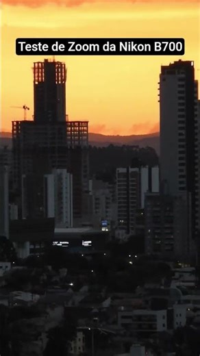 Testando o superzoom da Nikon B700 | Teste de zoom Nikon B700 #brasil