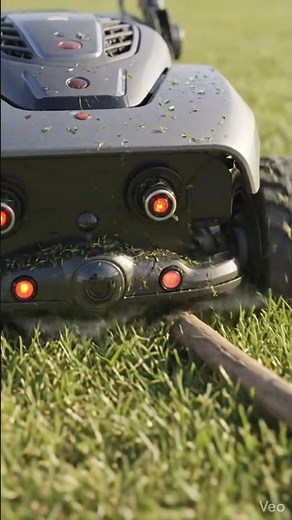 The Future of Lawnmowing: This Robot Uses LiDAR to Cut Grass!