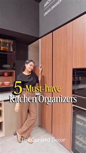 5 Must-have Kitchen Organizers💯#shorts #home #interior #kitchen #decor #diy #amazonfinds #organizer