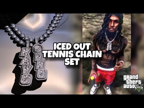 Making A Iced Tennis Chain With Real Diamonds No Textures In GTA 5 RP (FiveM) | Blender 3D Modeling