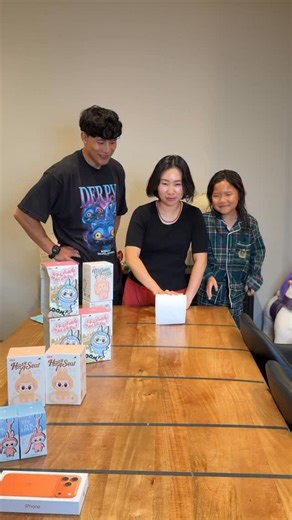 25K views · 43 reactions | Roll to Rip LABUBU (Round 1) // Toilet Paper Roll Challenge | Hungry FAM | Facebook