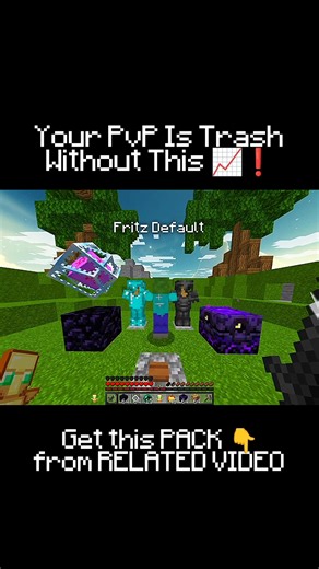 Best PvP Texture Pack 🔥 (FPS Boost) | #shorts