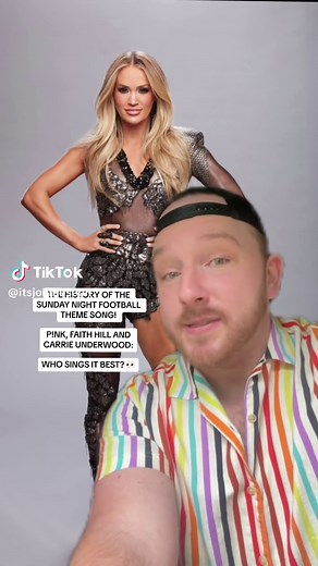 A breif history of all of the singers who have performed the NFL Sunday Night Football theme song. From Pink to Faith Hill to Carrie Underwood: Who’s version is your favorite? #nfl #carrieunderwood #faithhill #pink #sundaynightfootball