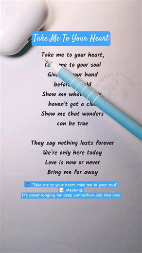 Easy English Karaoke | Take Me To Your Heart – Sing & Learn English