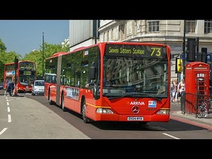 Bus variety across London filmed in 2009