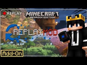 Minecraft Replay 🎥 and Cinematics ✨ Mod Full Guide for beginners | Minecraft Bedrock edition