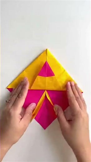 Origami Crane | Satisfying Overhead Tutorial#Origami #origami #diy #diycrafts #craft