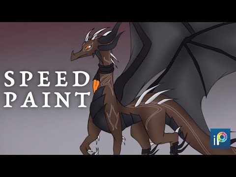 Spyro oc ELDROTH THE DRAGONESS speedpaint