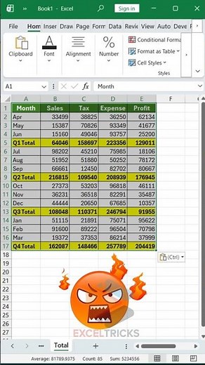 Hidden Excel Tricks You MUST Know! | Secret Excel Hacks #Excel #ExcelShorts #ExcelTricks