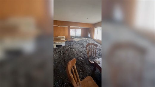 ‘I can touch my ceiling’: CA homeowner details damage after massive mud flow
