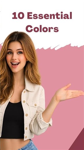 Basic Colors in English | English Vocabulary #Shorts