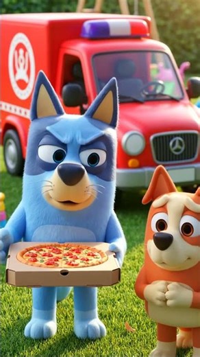 Bluey & Bingo's Epic Pizza Delivery! 🍕🚲 (Funny Story) | Bluey Official Cartoons