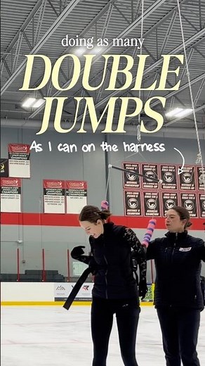 Working on Doubles as an Adult Figure Skater!😊⛸️✨#double #figureskating #inspo #shorts #sports