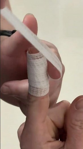How to bandage a finger☝🏼
