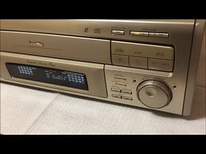 ハードオフでジャンクで買ったLDプレーヤーの動作確認と修理をしてみた