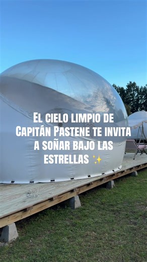 Te invitamos a soñar bajo las estrellas en un ambiente libre de contaminación acústica y ambiental.. El descanso soñado 🙏✨. . #capitanpastene #glamping #araucania #parejas #chile