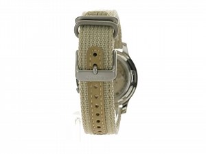 Watch SEIKO Men's SNK803 SEIKO 5 Automatic Watch with Beige Canvas Strap on Amazon Live
