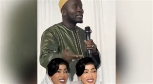 Oustaz Modou Fall interpelle Sokhna Aïda Diallo lors d’une cérémonie
