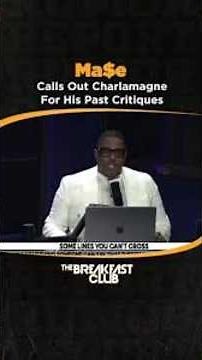 MASE Destroys Charlamagne & DJ Envy for "Personal" Hate! HE IS FED UP