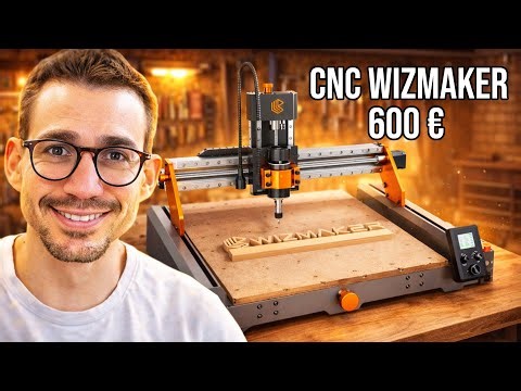 An affordable yet EFFECTIVE CNC machine: WIZMAKER Artisan 01