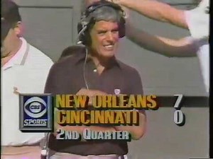 New Orleans saints versus the Cincinnati Bengals 1990