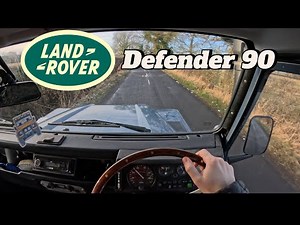 Land Rover Defender 300Tdi | POV Drive | Pure Diesel Sound