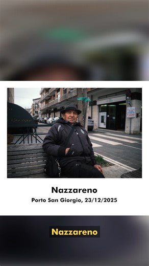 Andrea Petinari on Instagram: "Nazzareno / Porto San Giorgio 📚 Ho scritto un libro intitolato "Stare bene, un giorno" in cui ho raccolto storie di vita di persone anziane. Il link per ordinarlo è in bio. #portosangiorgio #fermo #marche #ritrattifotografici #fujifilmx100vi"
