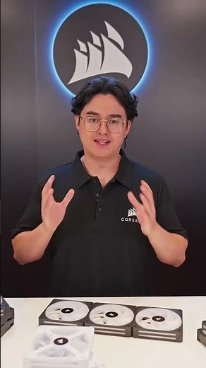 Meet our new QX RGB fans, the stars of iCUE LINK #corsair #iCUELINK #rgbfan