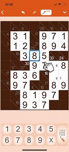 Kakuro: Number Crossword (iPhone)