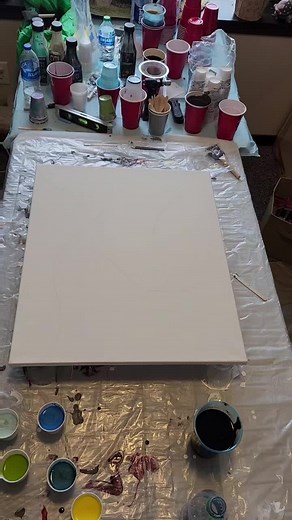 the cells!!!! I love the face that there are multi colors in one cell. not bad for a Sunday night. #blackhills #selfcare #selflove #artist #smallbusiness #ReadySetLift #art #fyp #trending #viral #becauseican #fluidart #fluidpainting #dutchpourpainting #artistsoftiktok #imagination #funofit #rainbow