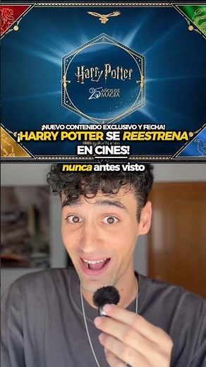 HARRY POTTER IS RETURNING TO THEATERS! 🪄💥