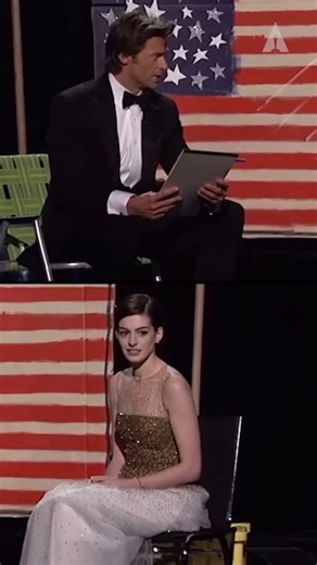 The Better Cinema on Instagram: "Hugh Jackman & Anne Hathaway Sing a Duet at the Oscars Hugh Jackman and Anne Hathaway delivered a memorable performance at the Oscars, showcasing their vocal talents in a captivating duet. Their chemistry and musical prowess delighted the audience, adding a special touch to the prestigious event. **Hashtags:** #HughJackman #AnneHathaway #Oscars #LivePerformance #MovieStars #AwardShow #MemorableMoments #Hollywood"