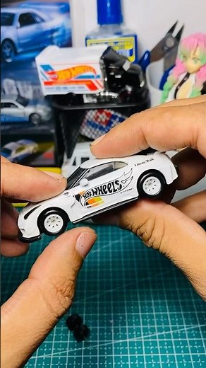 HOW TO CUSTOM WHEELS SWAP A HOTWHEELS #hotwheels #diecast #hotwheelscustom #diecastcustom