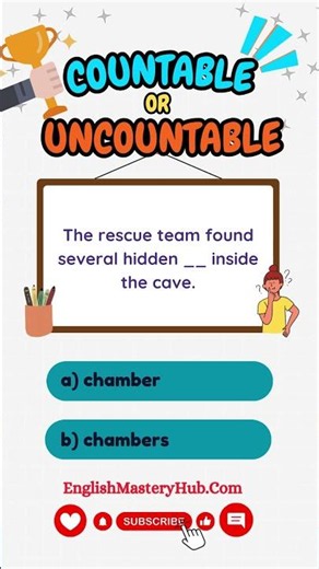 Countable vs Uncountable Nouns 🧠✨