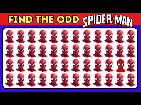 🕵️‍♂️ Spot the Odd Spider Man Emoji Out! | Across the Spider Verse Quiz 🕷️✨