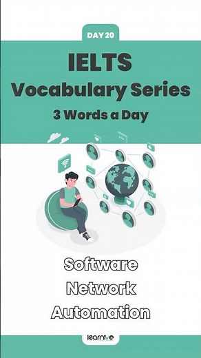 3 IELTS Words for Technology Topics – Software Network Automation | Learnivo English