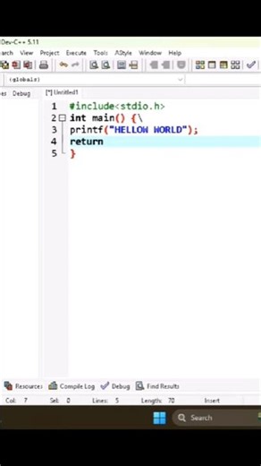 C Programming Tutorial #1 | Hello World Program in HindiHello World First C Program for Beginners