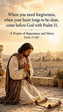 Psalm 51: Prayer of Repentance and Mercy 🙏