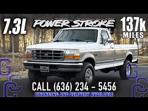 7.3 Powerstroke For Sale: 1994 Ford F-250 5-Speed Manual 4x4 Diesel With Only 137k Miles