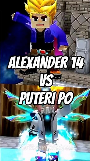 Alexander 14 vs Puteri Po - BlockMan Go @Alexander14 @PuteriPo & #bgtubers