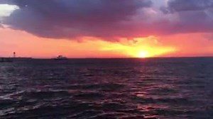 #outofnowhere sunset at Flynn's Fire Island! | Fire Island