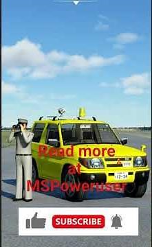 How to drive a car in Microsoft Flight Simulator 2020 #Shorts