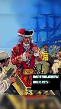 Top 5 Most Famous Pirates of All Time 🏴‍☠️☠️ #pirates #famouspirates #piratehistory #short